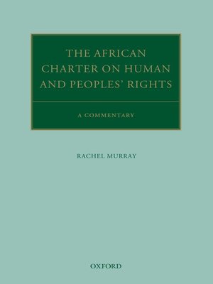 cover image of The African Charter on Human and Peoples' Rights